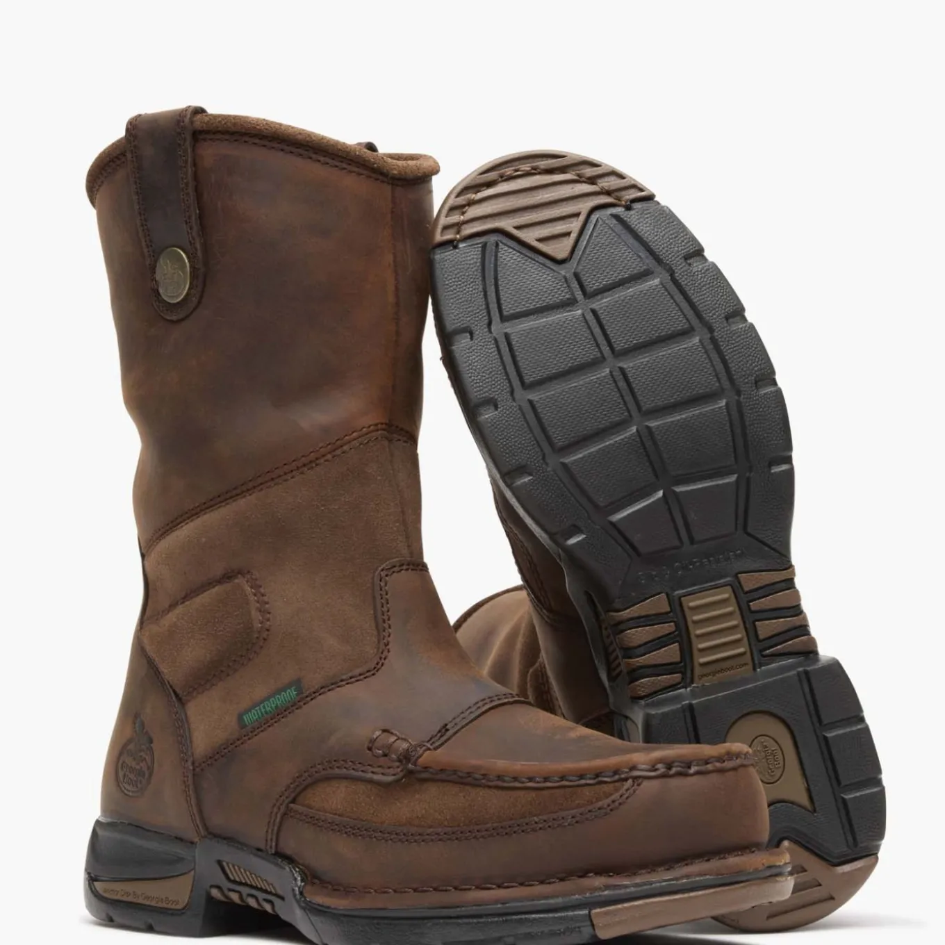 Georgia Athens Waterproof Wellington Work Boot