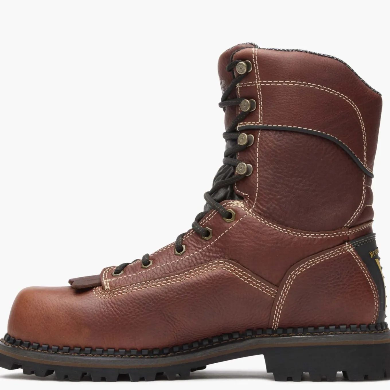 Georgia Boot AMP LT Logger Composite Toe Low Heel Waterproof Work Boot