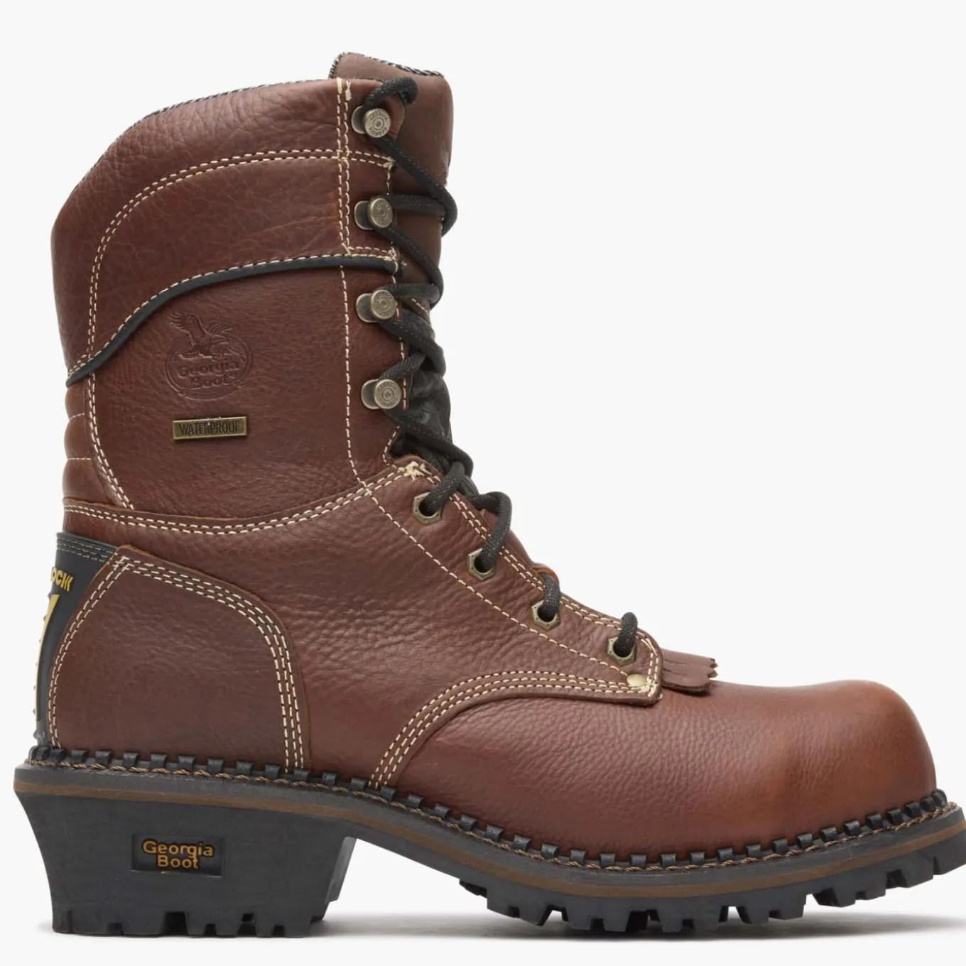 Georgia Boot AMP LT Logger Composite Toe Waterproof Work Boot