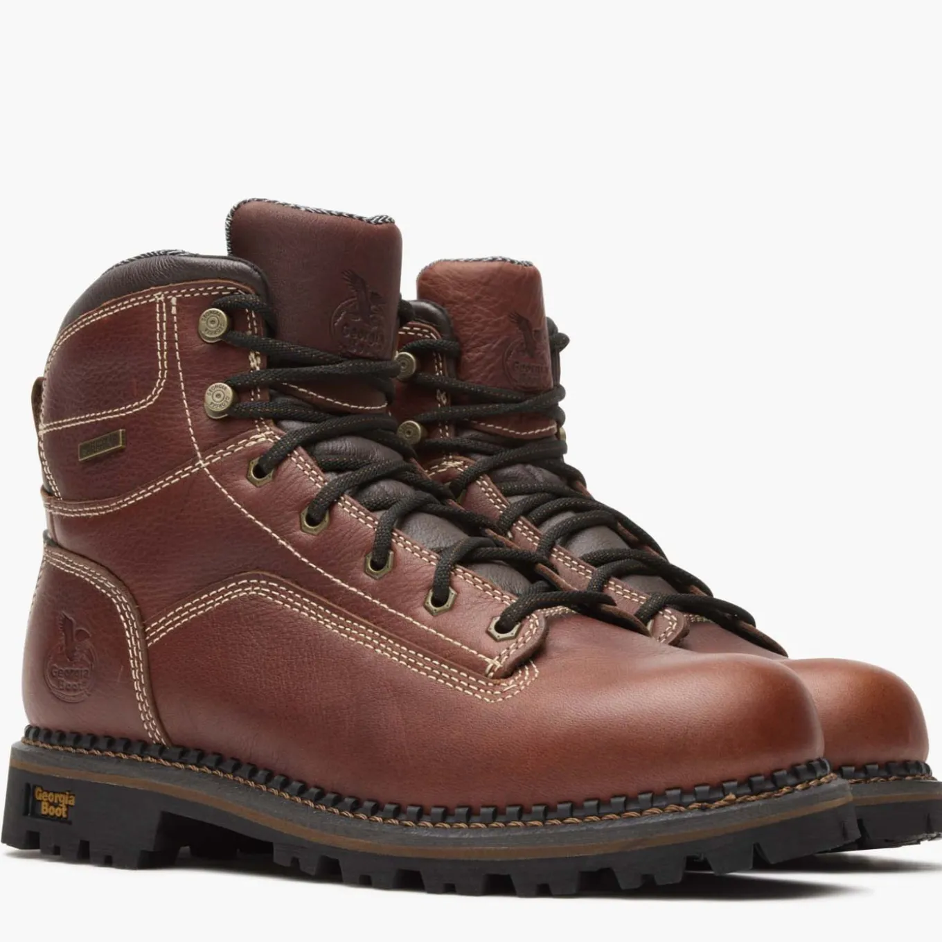 Georgia Boot AMP LT Logger Low Heel Waterproof Work Boot
