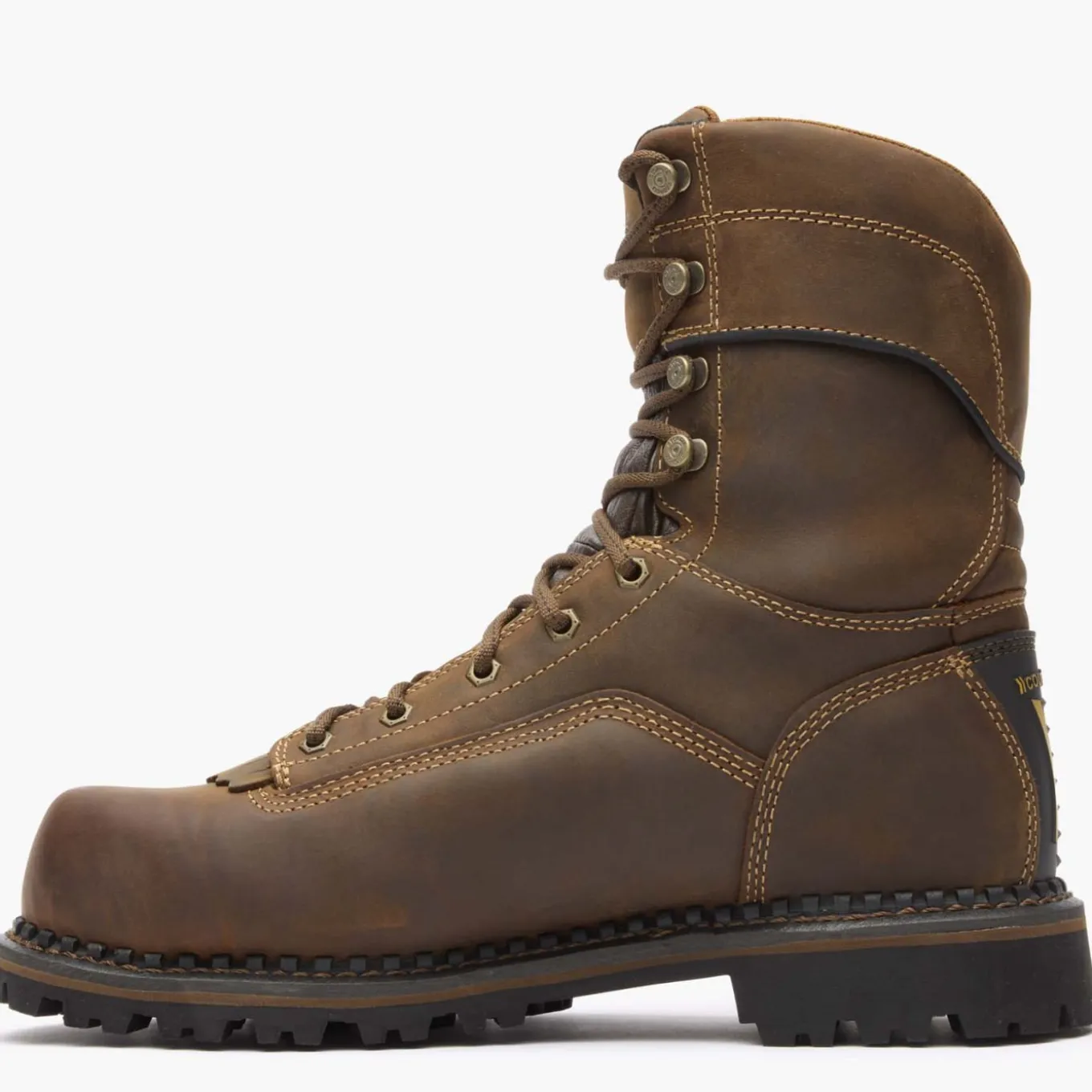 Georgia Boot AMP LT Low Heel Logger Composite Toe Waterproof Work Boot