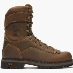 Georgia Boot AMP LT Low Heel Logger Waterproof Work Boot