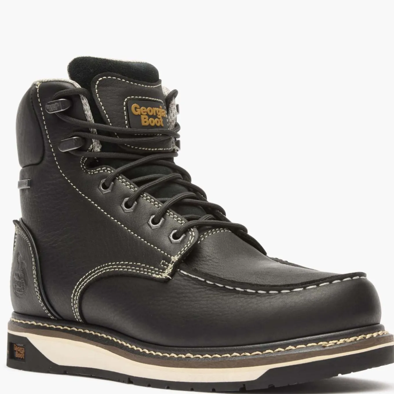 Georgia Boot AMP LT Wedge Waterproof Moc-Toe Work Boot