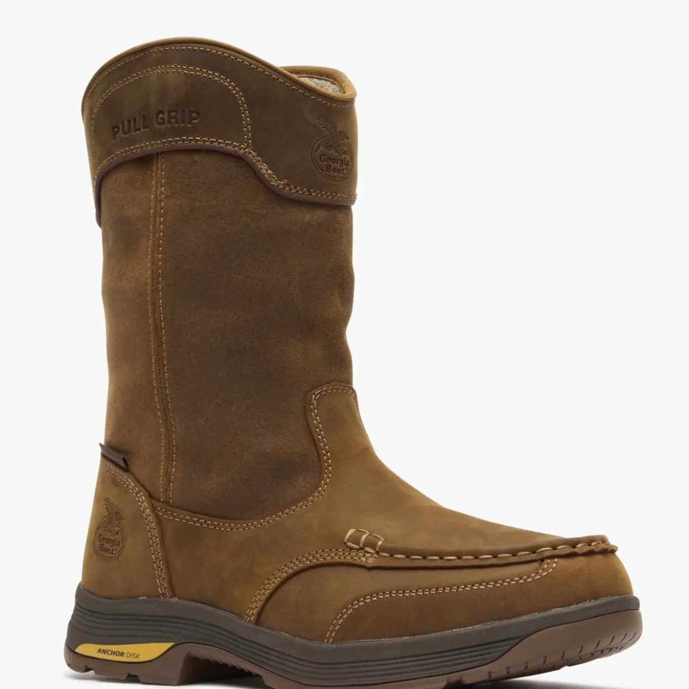 Georgia Boot Athens SuperLyte Waterproof Wellington Pull-On Boot