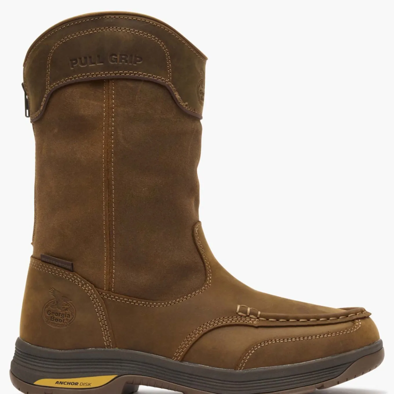 Georgia Boot Athens SuperLyte Waterproof Wellington Pull-On Boot