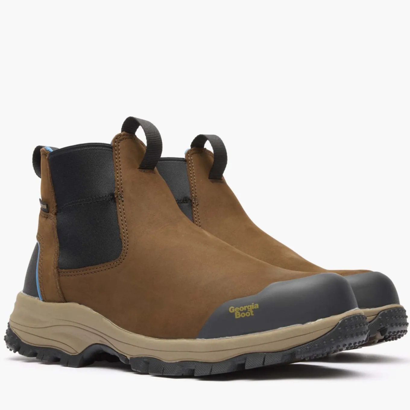 Georgia Boot Blue Collar Chelsea Waterproof Work Romeo Boot