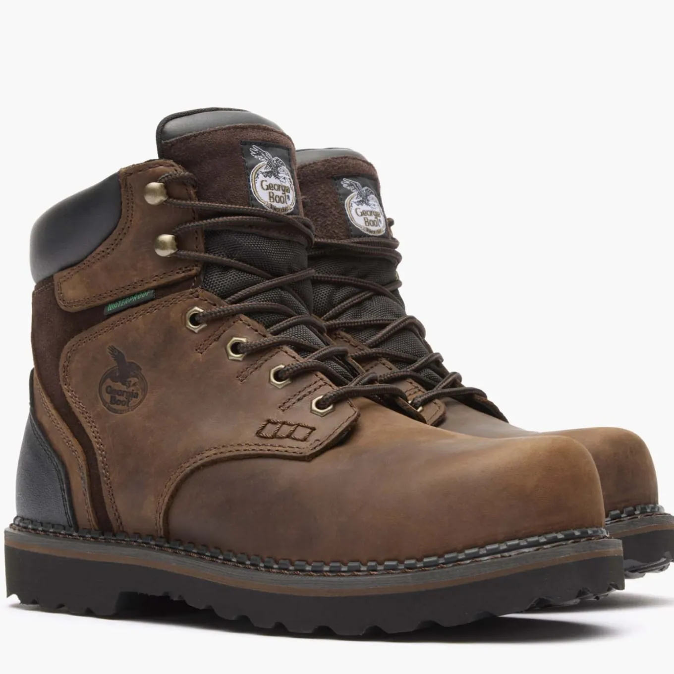Georgia Boot Brookville Steel Toe Waterproof Work Boot