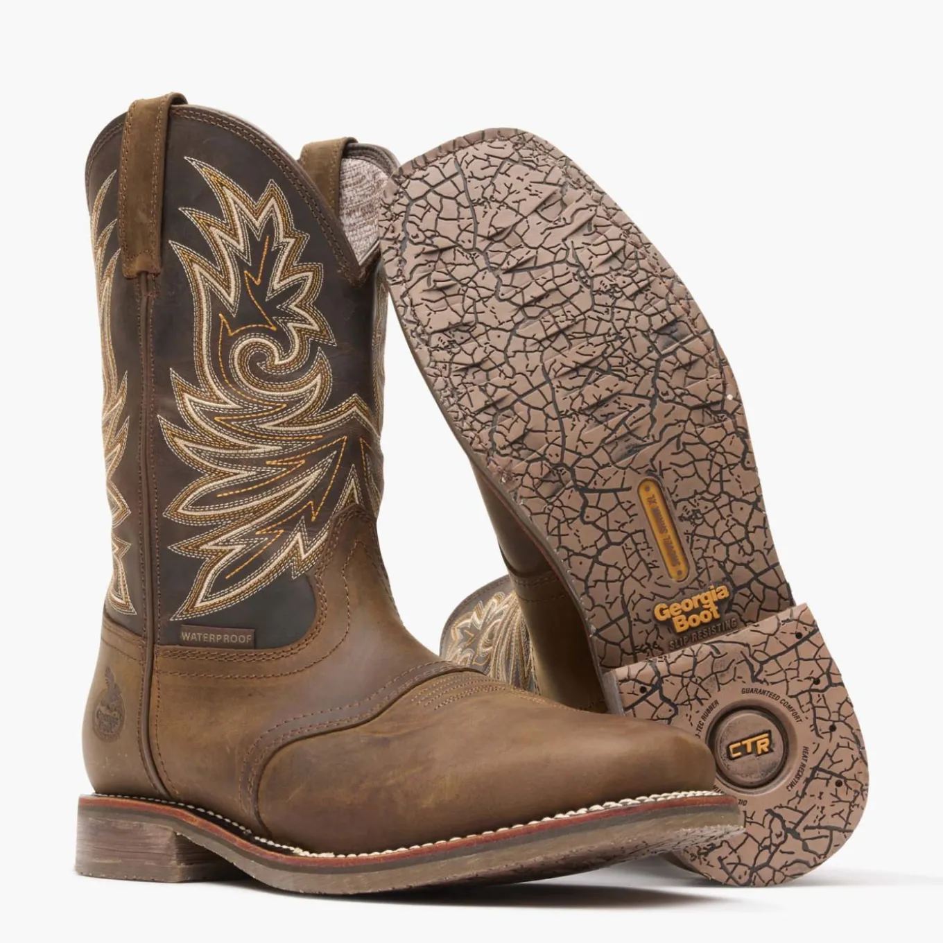 Georgia Boot Carbo-Tec Elite Waterproof Western Work Boot