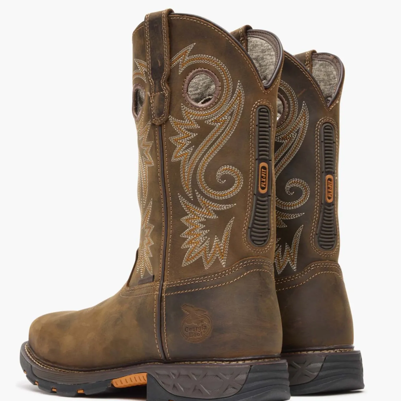 Georgia Boot Carbo-Tec FLX Alloy Toe Waterproof Pull-on Work Boot