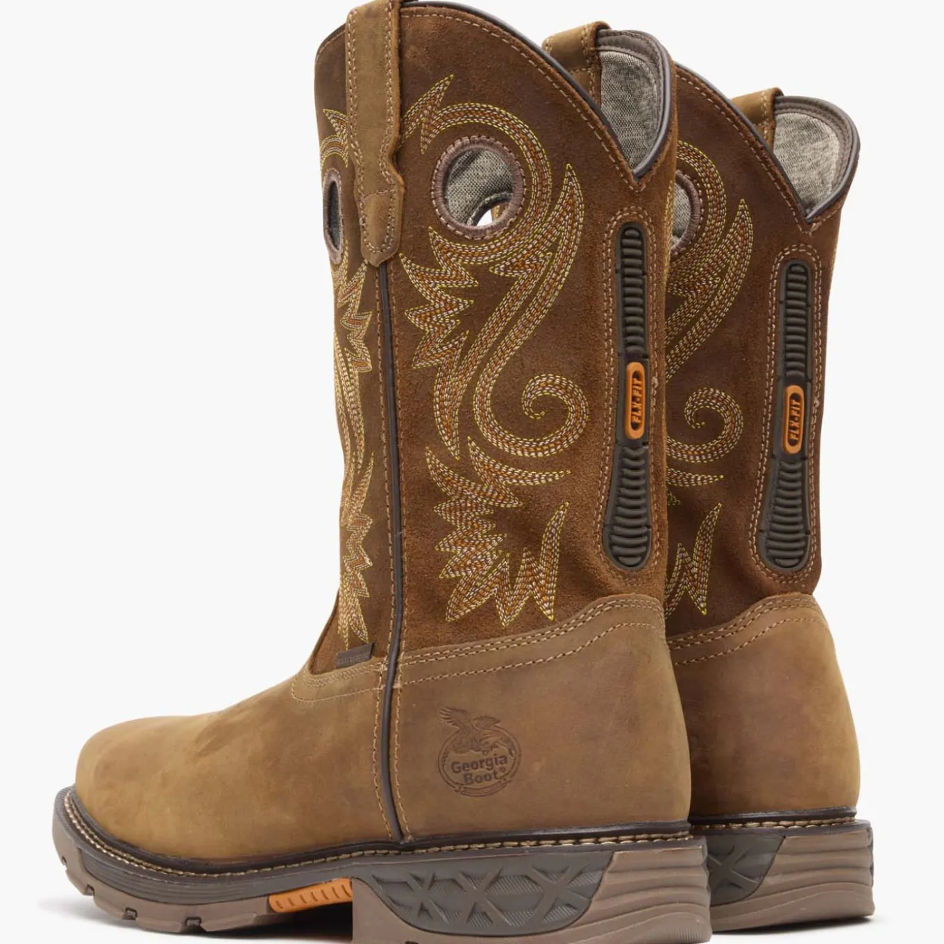 Georgia Boot Carbo-Tec FLX Alloy Toe Waterproof Pull-on Work Boot