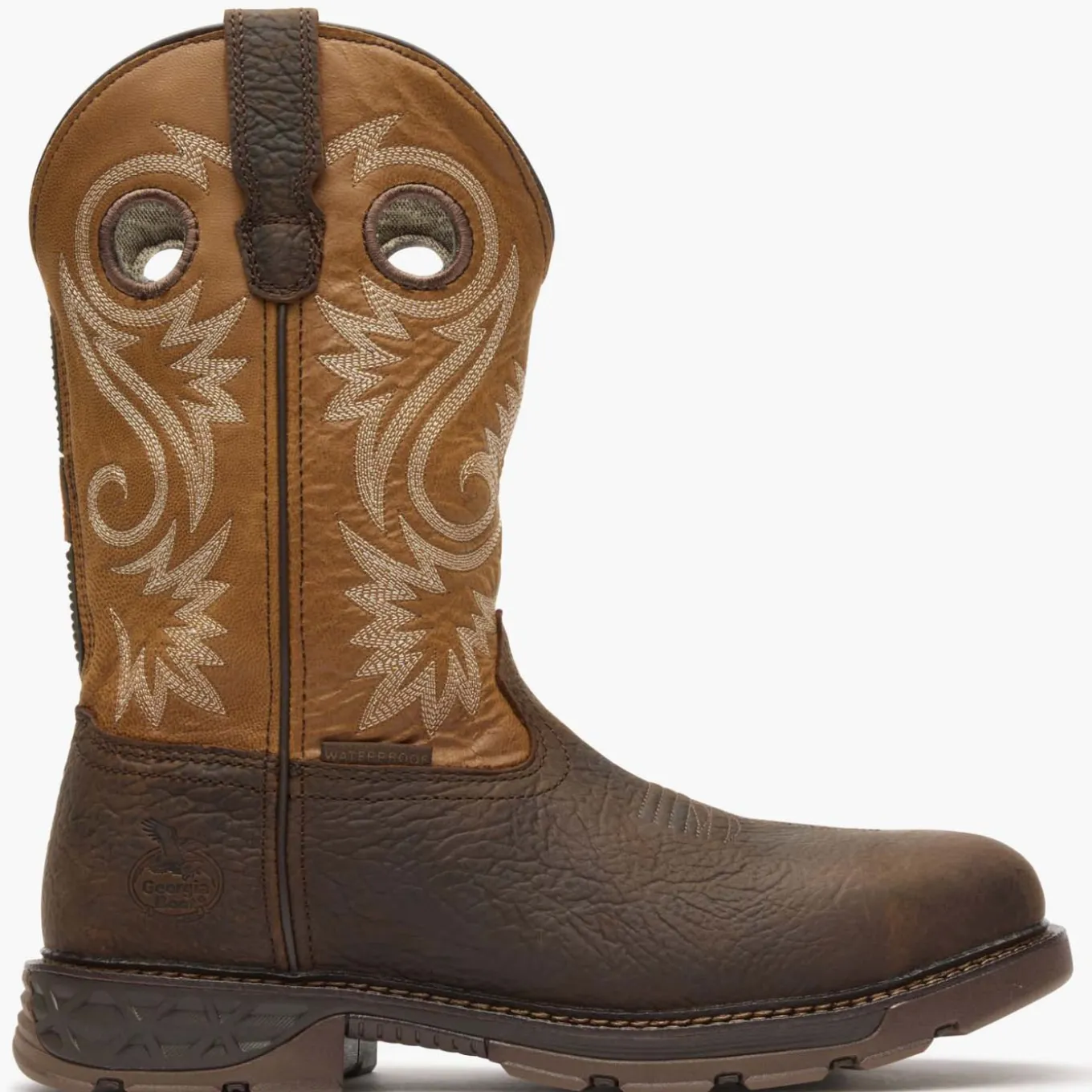 Georgia Boot Carbo-Tec FLX 11" Waterproof Alloy Toe Pull On Work Boot