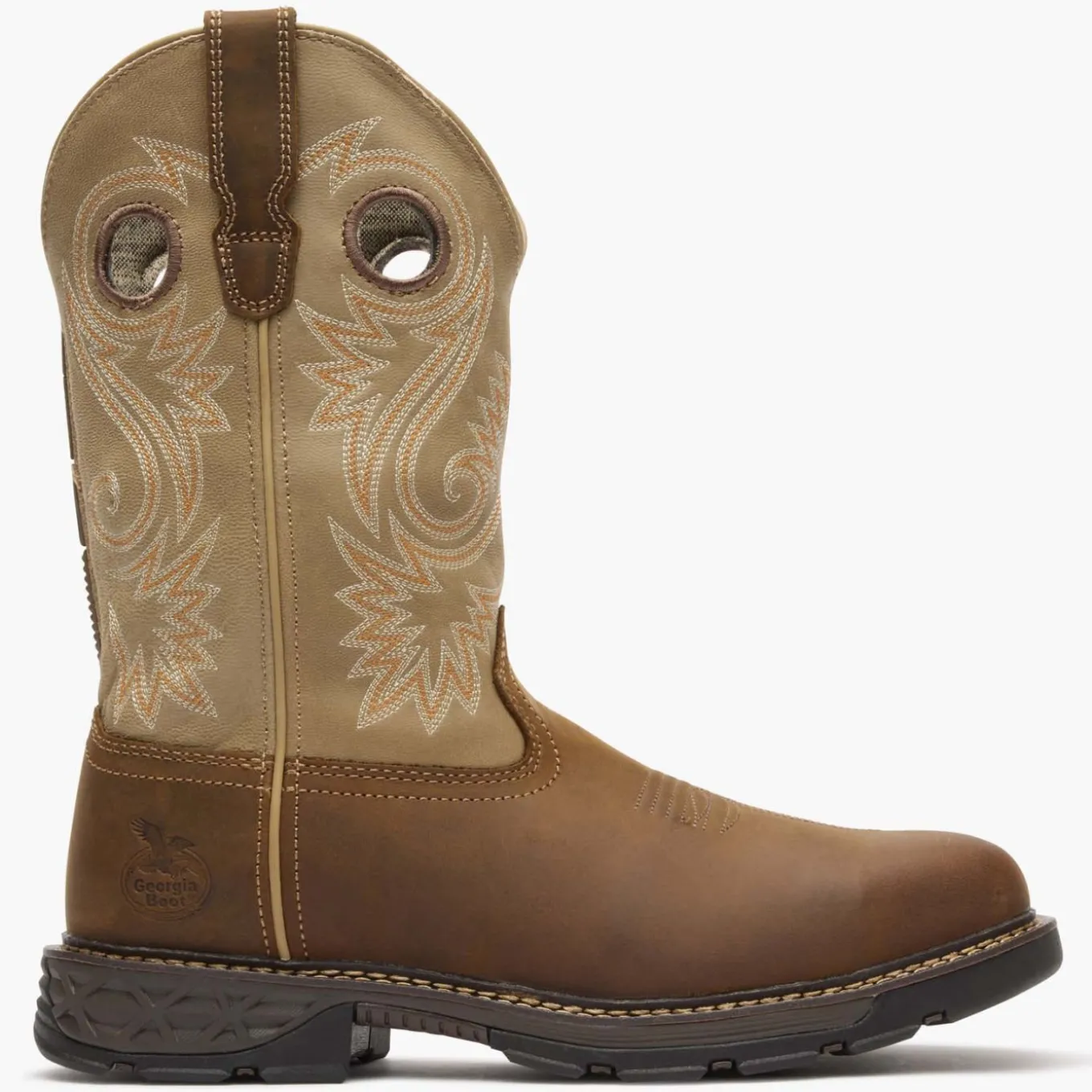 Georgia Boot Carbo-Tec FLX 11" Alloy Toe Pull On Work Boot