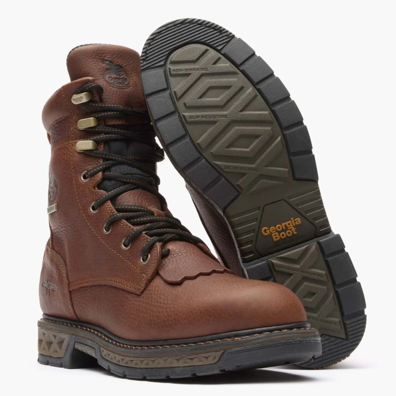 Georgia Boot Carbo-Tec LT Waterproof Lacer Work Boot
