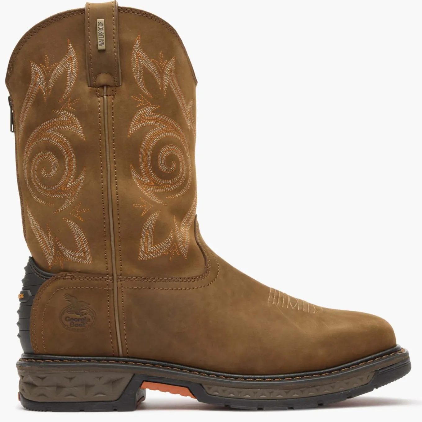 Georgia Boot Carbo-Tec LT Steel Toe Waterproof Pull On Work Boot