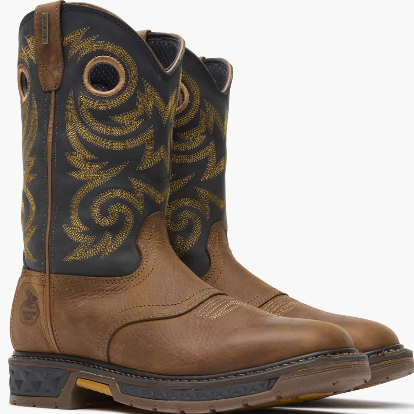 Georgia Boot Carbo-Tec LT Waterproof Pull-on Work Boot