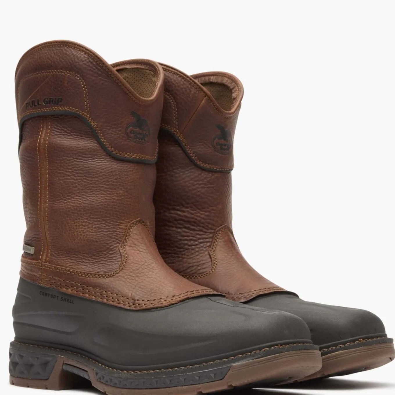 Georgia Boot Carbo-Tec LTR Steel Toe Waterproof Pull On Boot