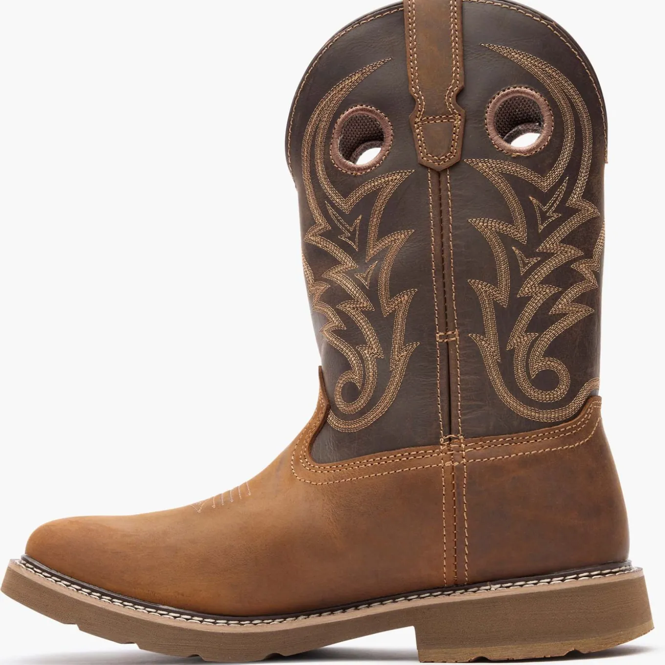 Georgia Boot Core 37 Western 11" Waterproof Pull-On Work Boot