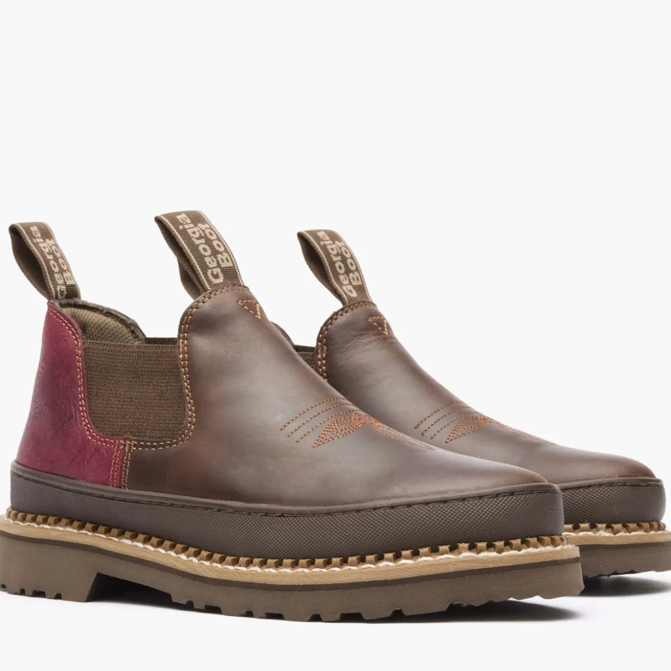 Georgia Boot Crimson Blossom Fashion Romeo