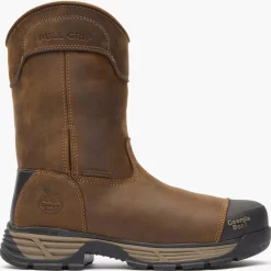 Georgia Boot Durablend Edge 10" Waterproof Alloy Toe Pull On Work Boot
