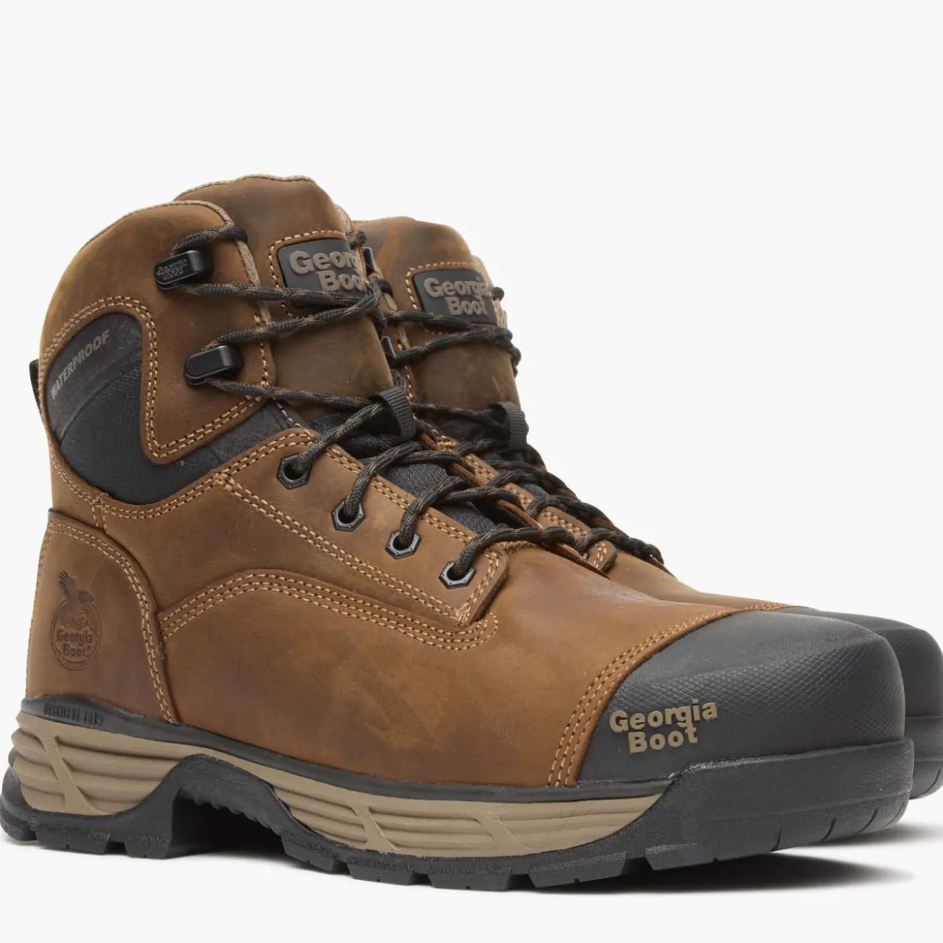 Georgia Boot Durablend Edge 6" Waterproof Alloy Toe Work Boot