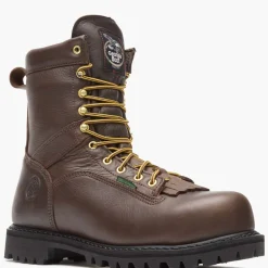 Georgia Boot Lace-to-Toe Steel Toe Waterproof Work Boot