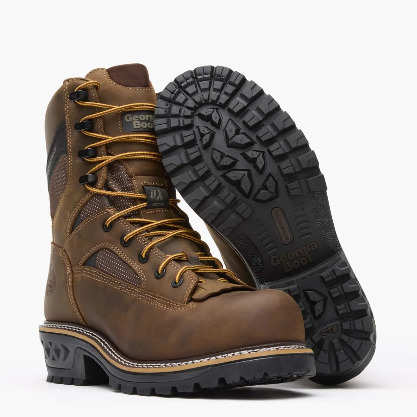 Georgia Boot LTX Logger Composite Toe Waterproof Work Boot