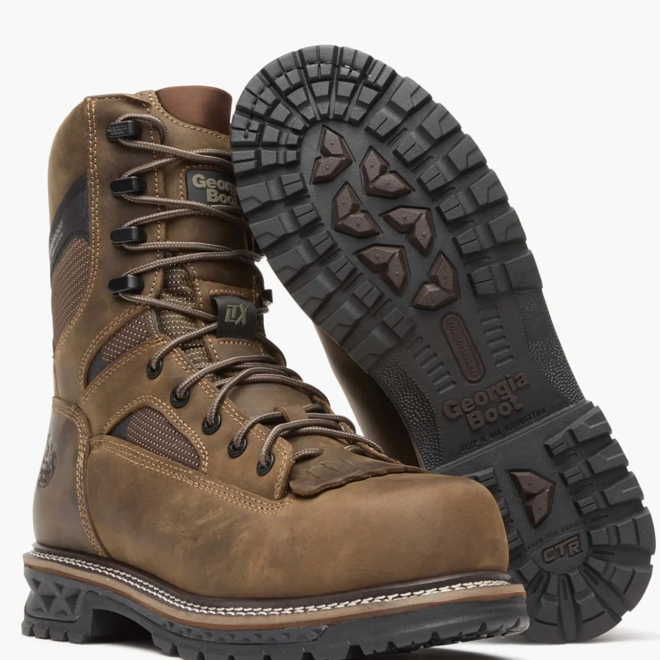 Georgia Boot LTX Logger 9" Composite Toe 400G Insulated Waterproof Work Boot