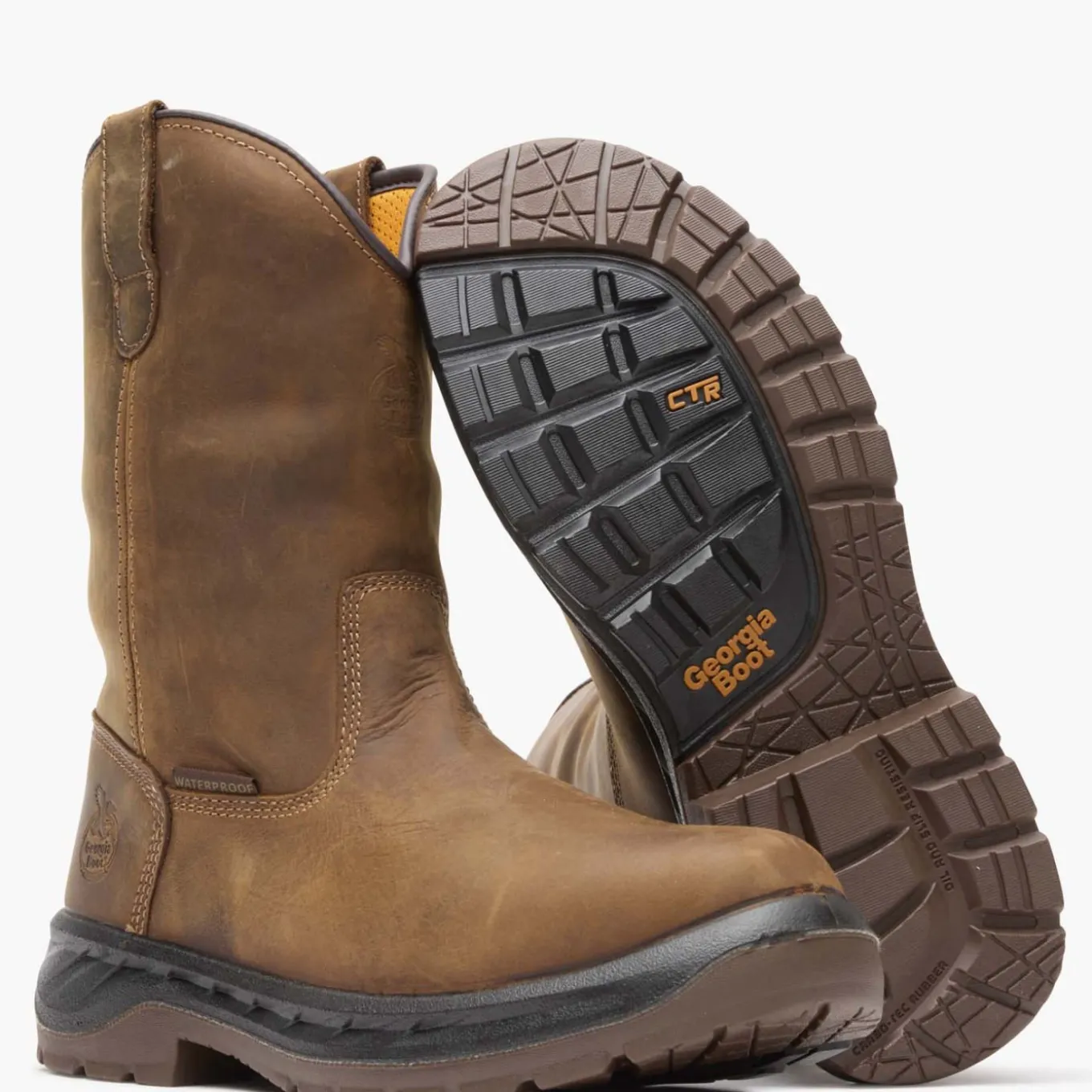 Georgia Boot OT Waterproof Pull On Work Boot
