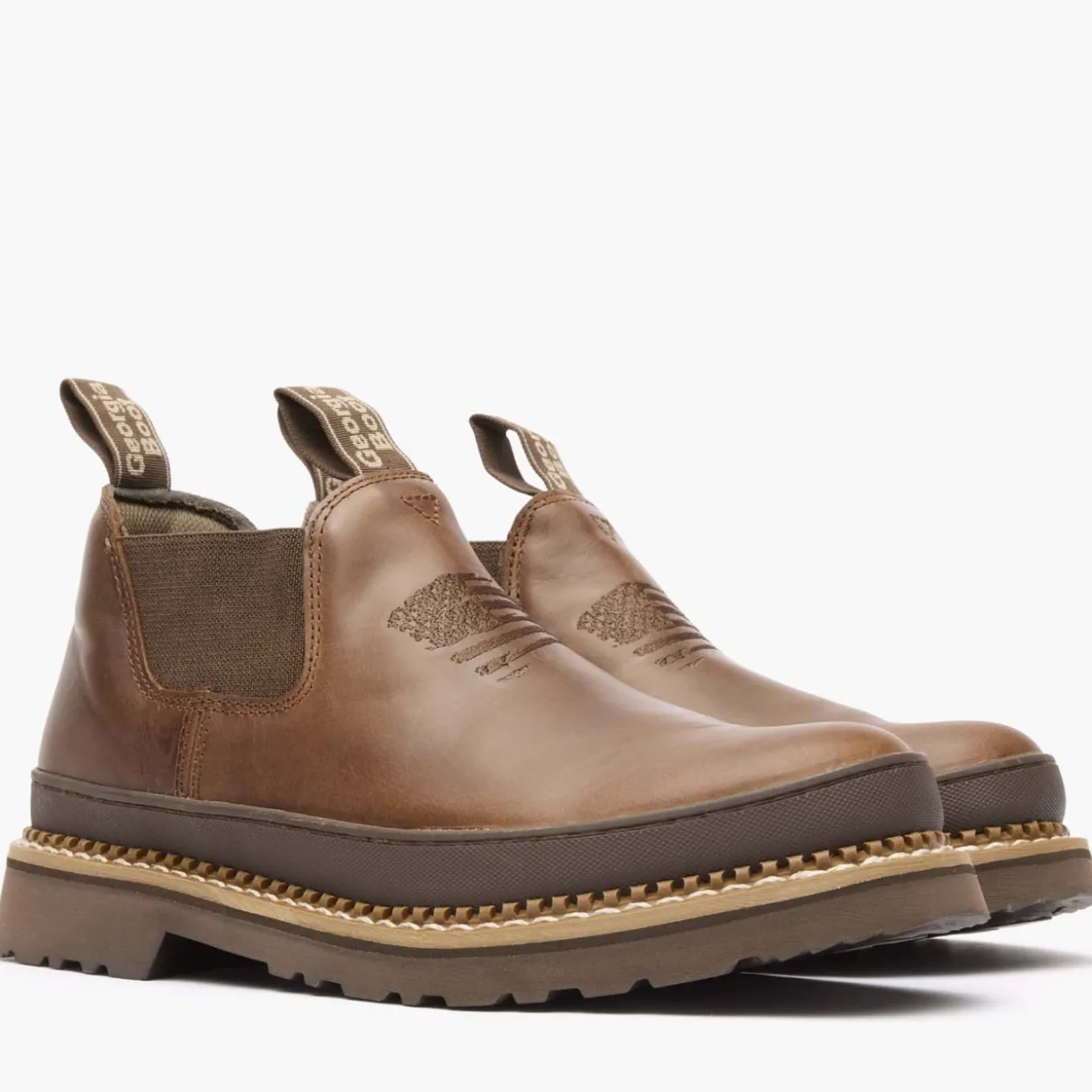 Georgia Boot Patriotic Brown Romeo Shoe