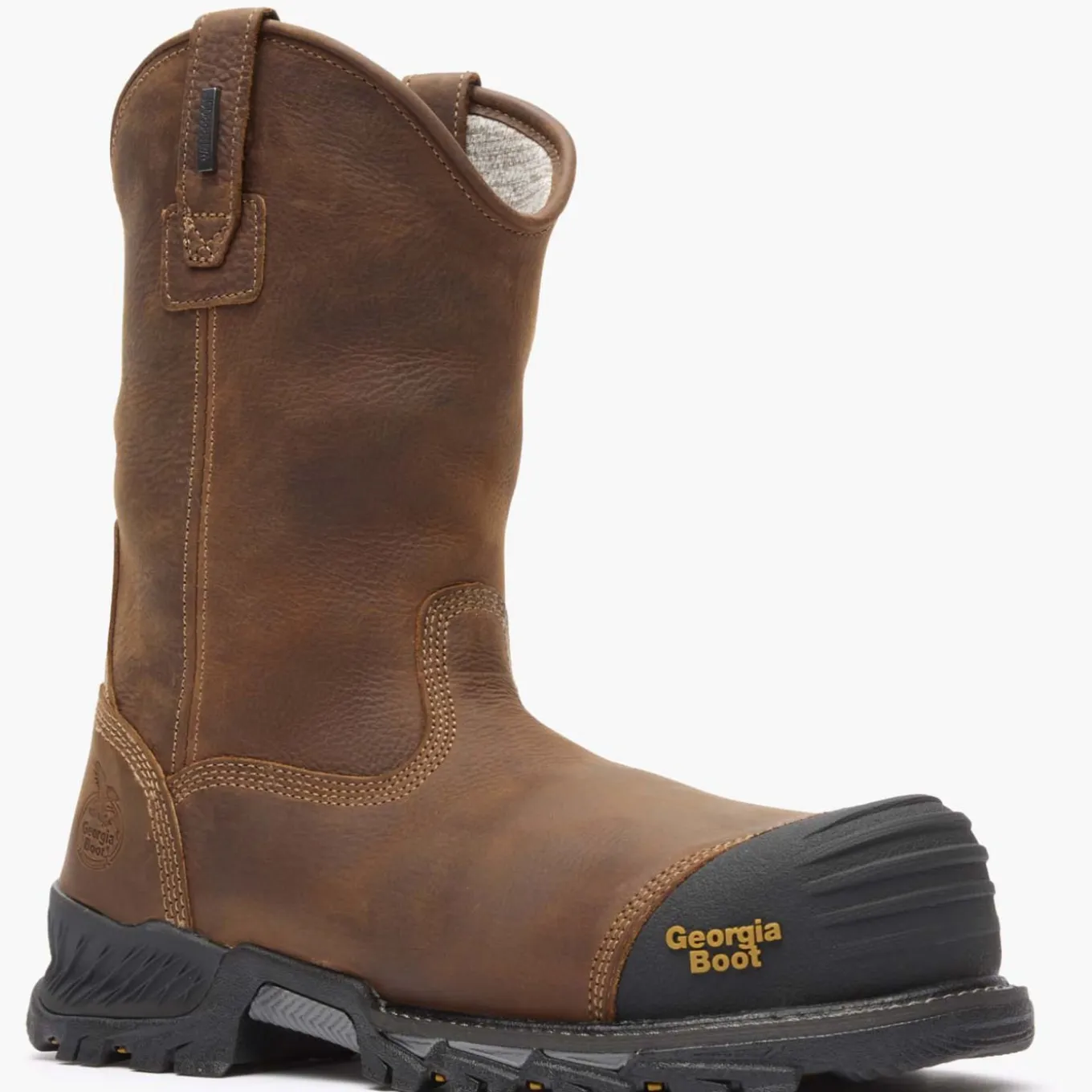 Georgia Boot Rumbler Composite Toe Waterproof Pull-on Work Boot