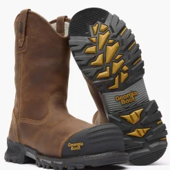 Georgia Boot Rumbler Composite Toe Waterproof Pull-on Work Boot