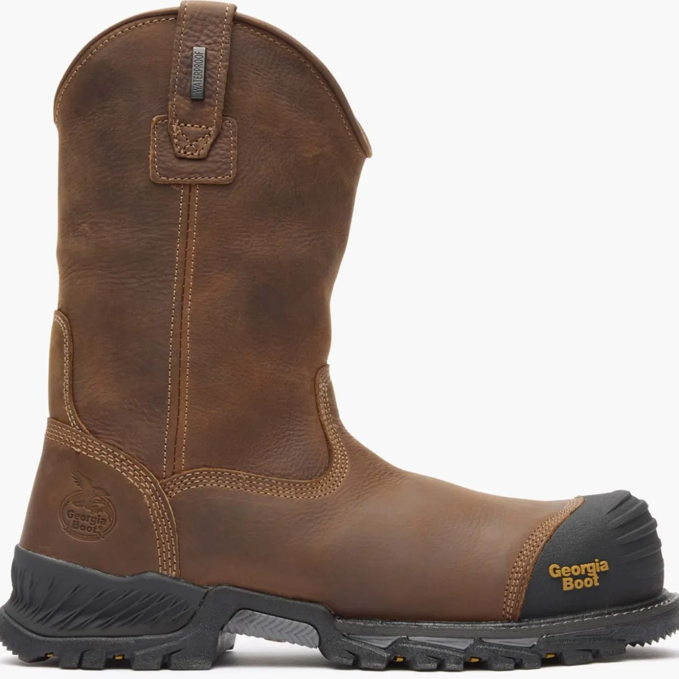 Georgia Boot Rumbler Composite Toe Waterproof Pull-on Work Boot