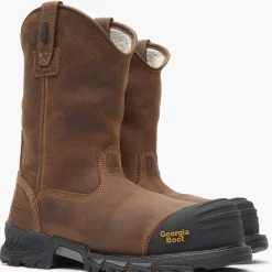 Georgia Boot Rumbler Composite Toe Waterproof Pull-on Work Boot