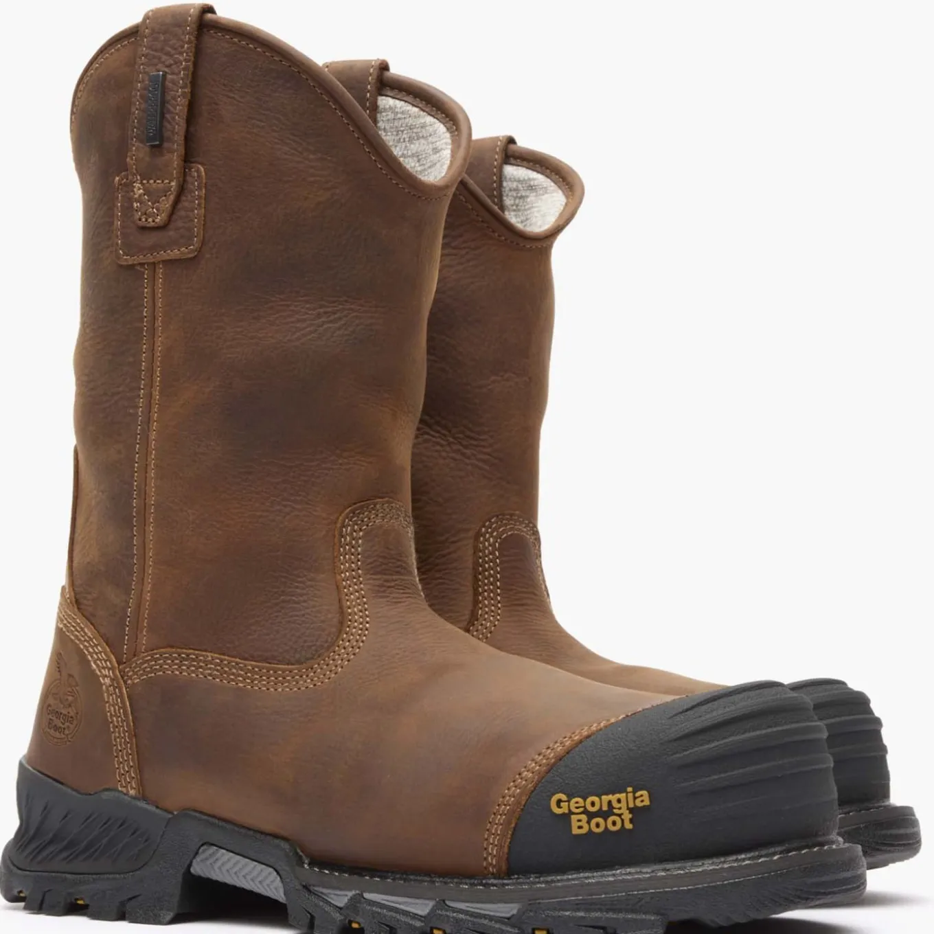 Georgia Boot Rumbler Composite Toe Waterproof Pull-on Work Boot