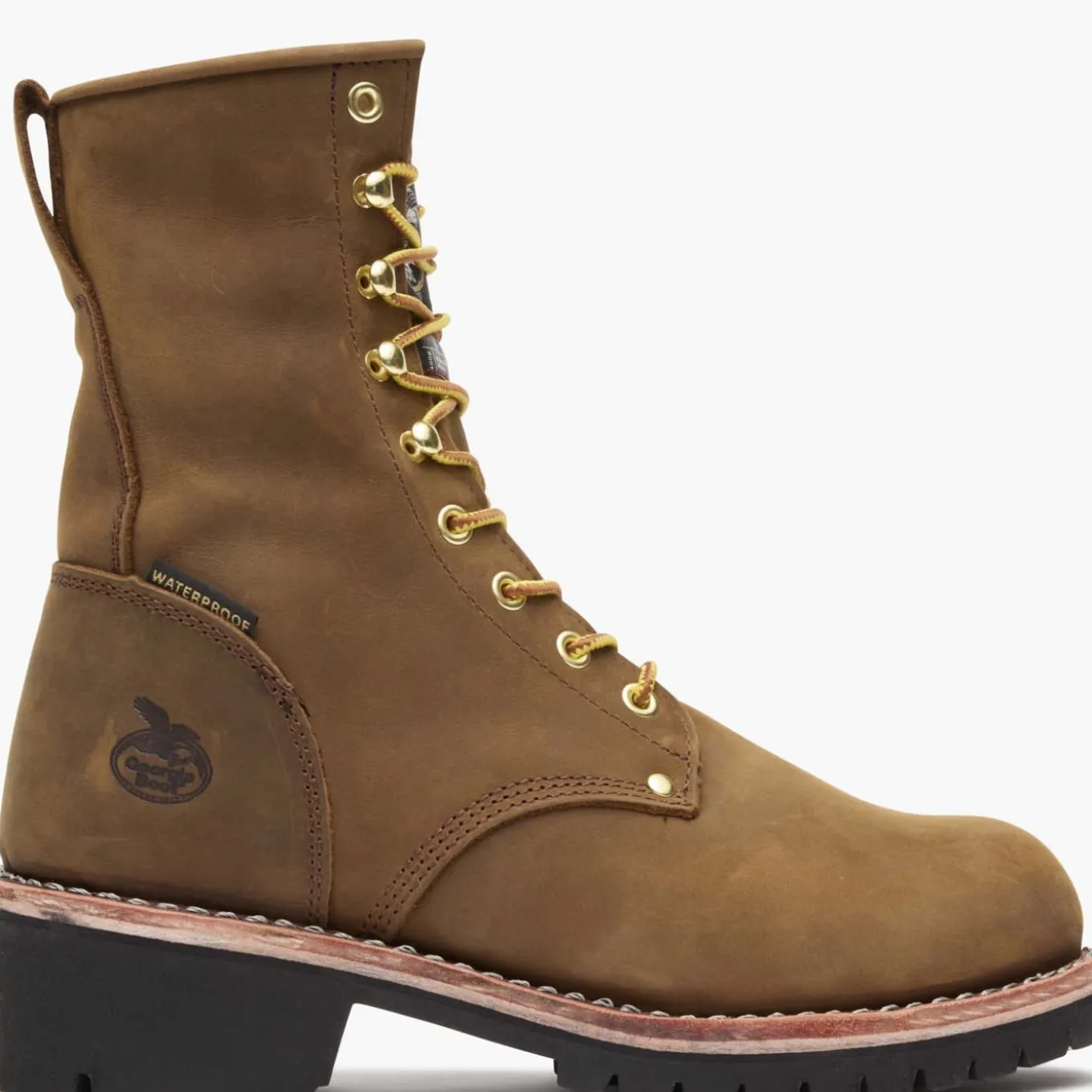 Georgia Boot Steel Toe Waterproof 400G Insulated Logger Work Boot