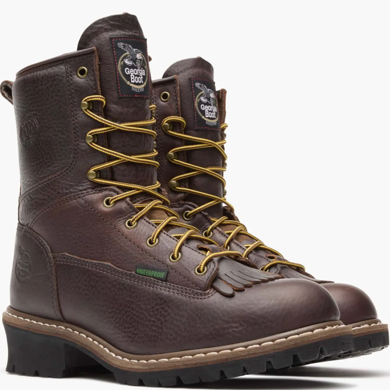 Georgia Boot Steel Toe Waterproof Logger Boot