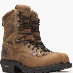 Georgia Boot USA Logger Composite Toe Waterproof Work Boot