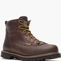 Georgia Boot Waterproof Lace-To-Toe Work Boot