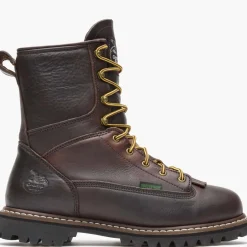 Georgia Boot Waterproof Lace-To-Toe Work Boot