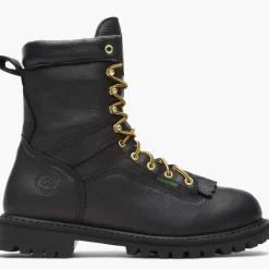 Georgia Boot Waterproof Lace-to-Toe Work Boot