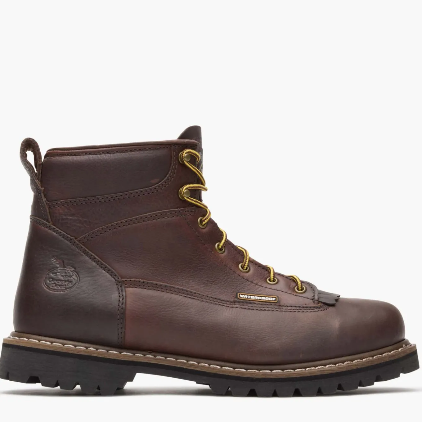 Georgia Boot Waterproof Lace-To-Toe Work Boot