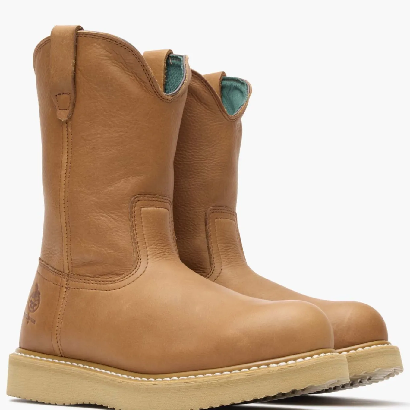 Georgia Boot Wedge Steel Toe Pull On Work Boot