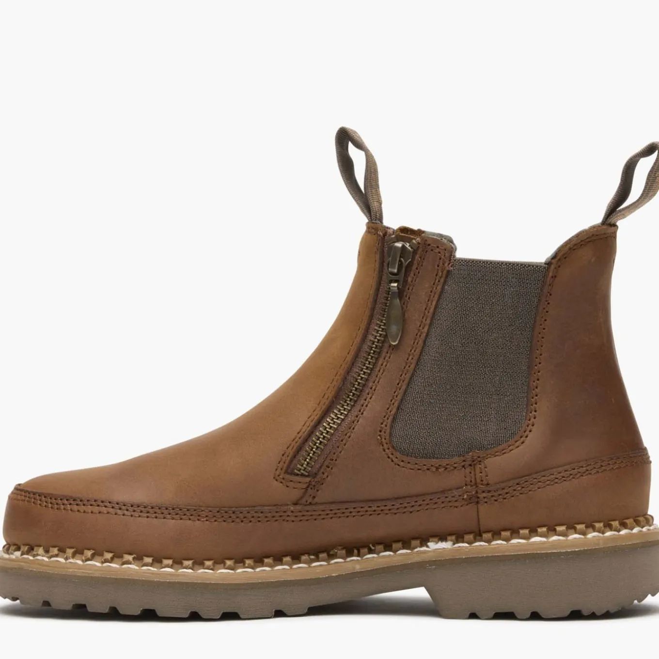 Georgia Boot Women's Side Zip Chelsea Romeo