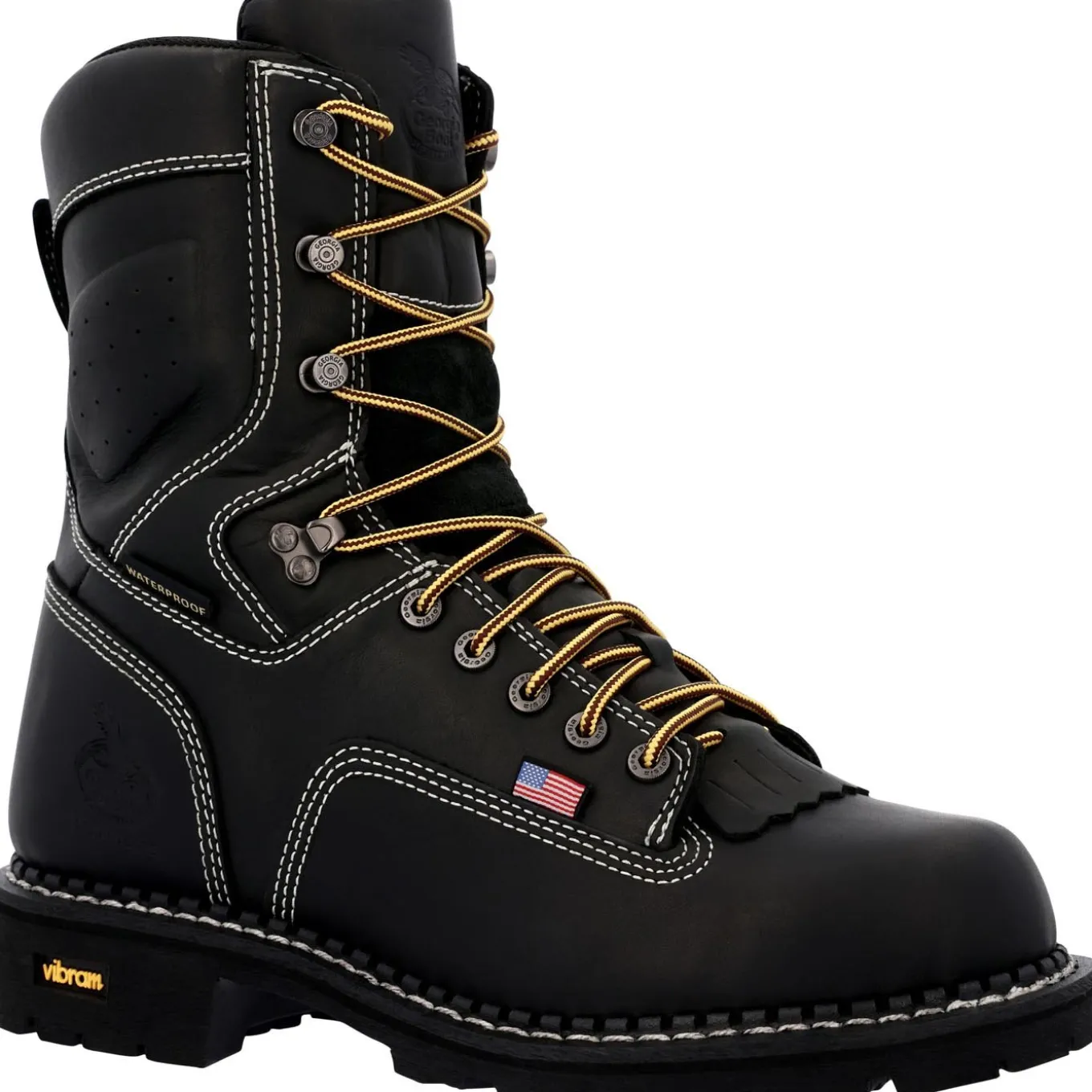 Men's USA Logger Waterproof Work Boot