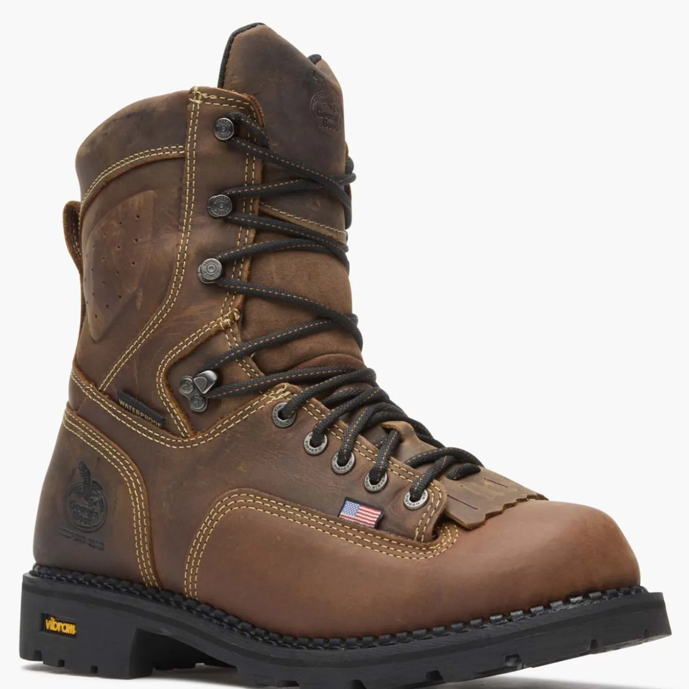 Men's USA Logger Waterproof Work Boot