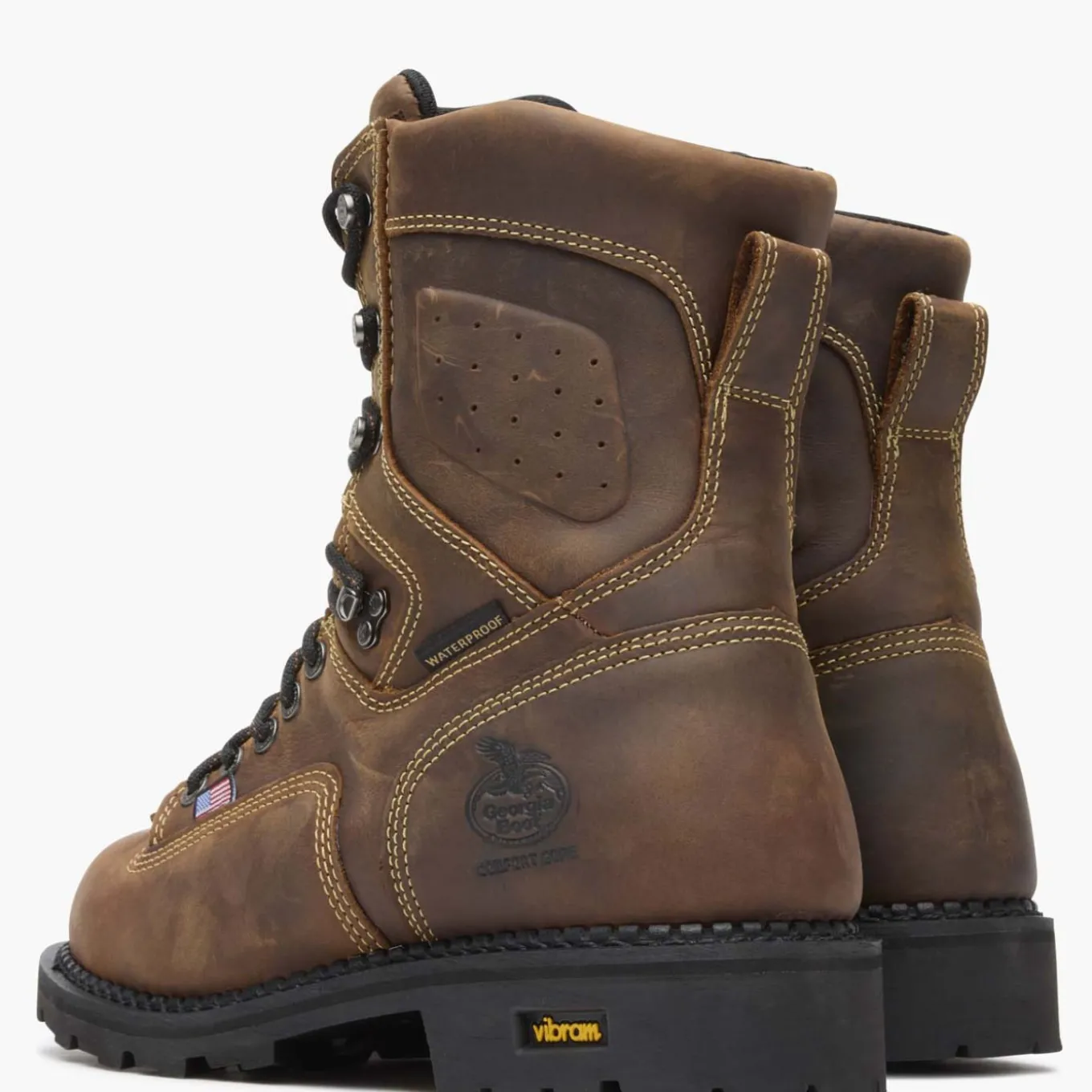 Men's USA Logger Waterproof Work Boot