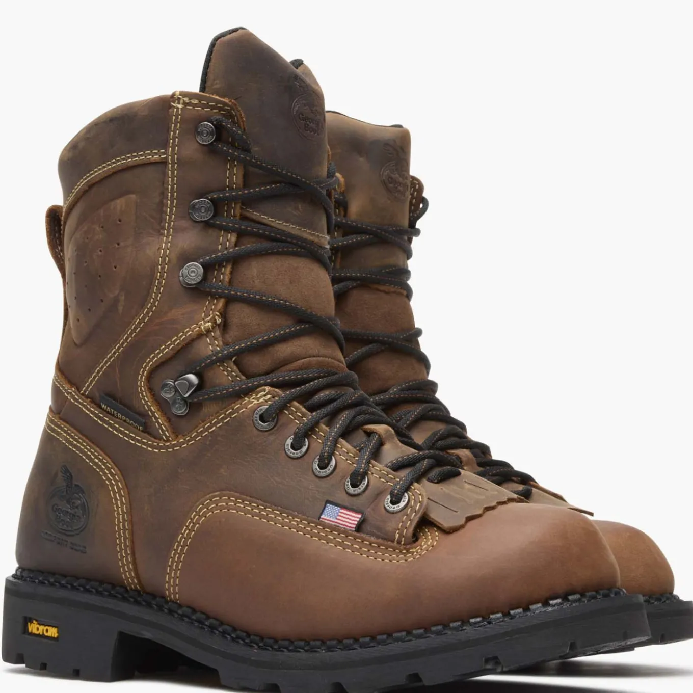 Men's USA Logger Waterproof Work Boot